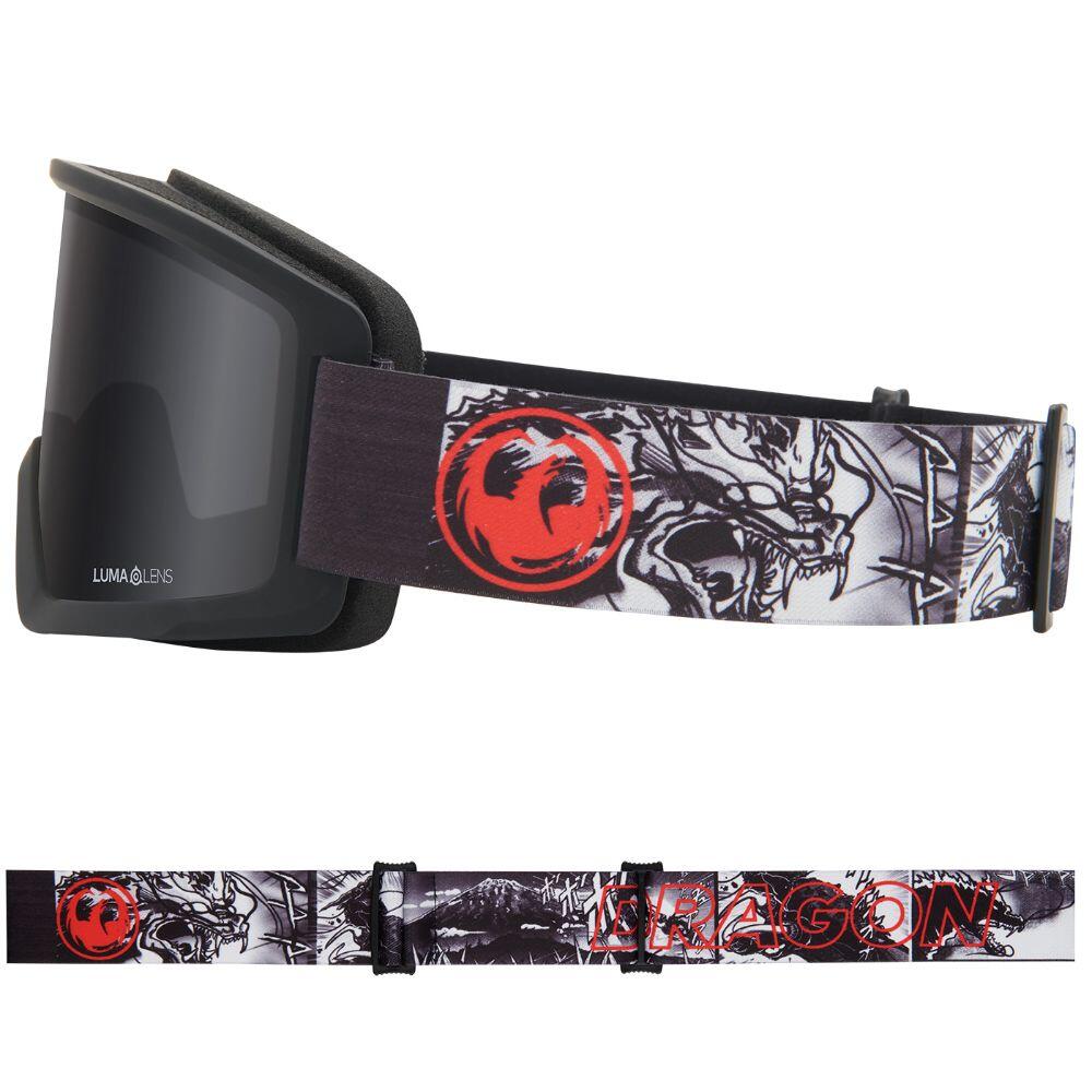 DX3 L OTG Unisex Skibril - Manga/LL Dark Smoke 3/5