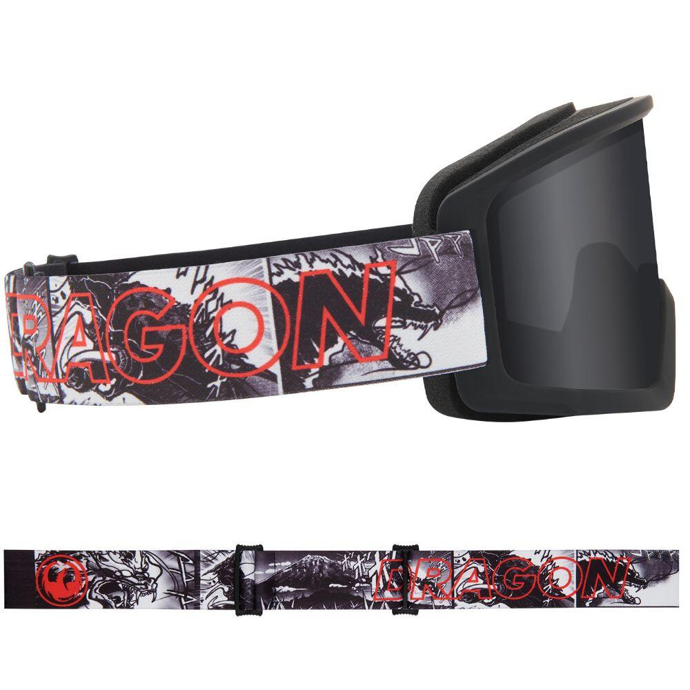 DX3 L OTG Unisex Skibril - Manga/LL Dark Smoke 4/5