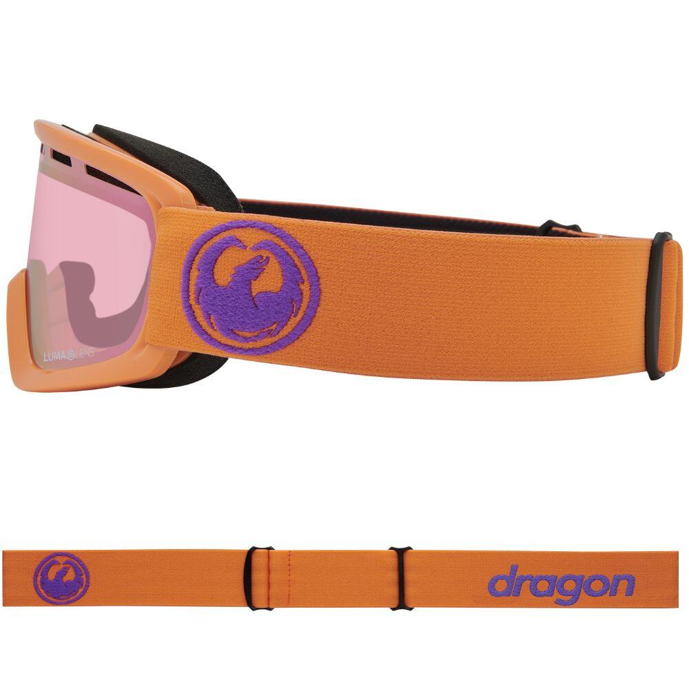 LIL D Jugend Skibrille - Apricot/LL Light Rose 3/5