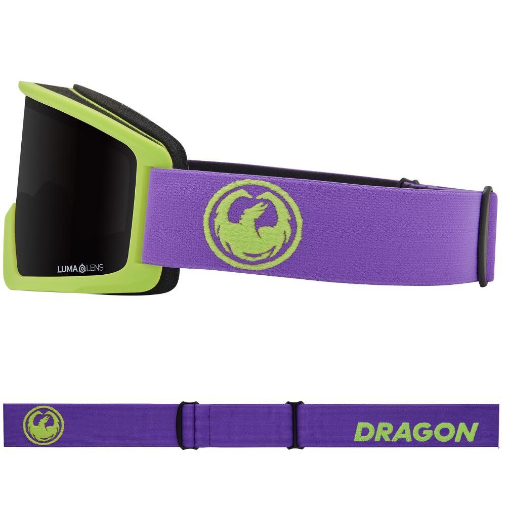 DX3 OTG Unisex Snow Goggles - Murasaki/LL Midnight 3/4