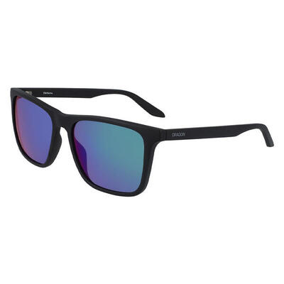 Renew zonnebril - matte black/lumalens green ion