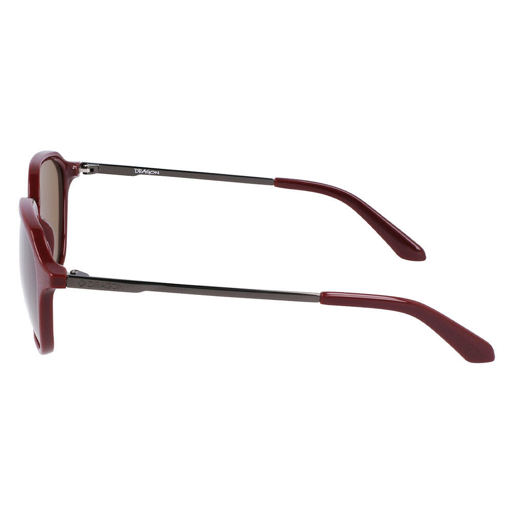 FALLON Gafas de sol unisex - Shiny Oxblood/Lumalens Brown 3/4