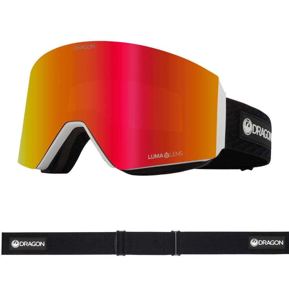 DRAGON RVX MAG OTG Unisex Snow Goggles - Icon Red/LL Red Ion & LL Light Rose