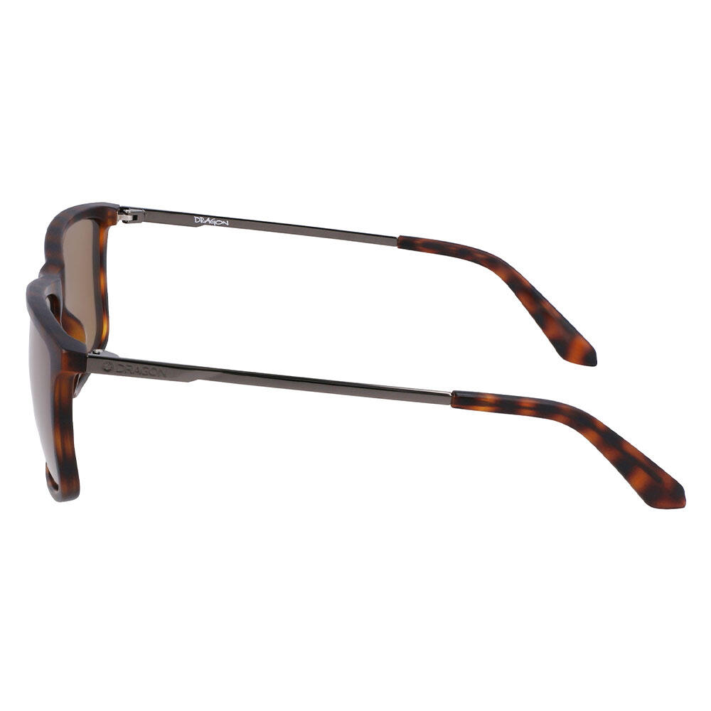 DAMIEN Zonnebril - Matte Tortoise/Lumalens Brown 3/4