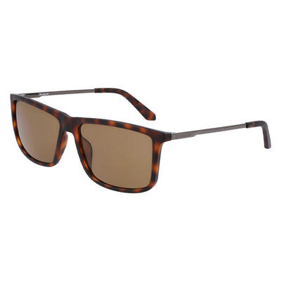 Damien zonnebril - matte tortoise/lumalens brown