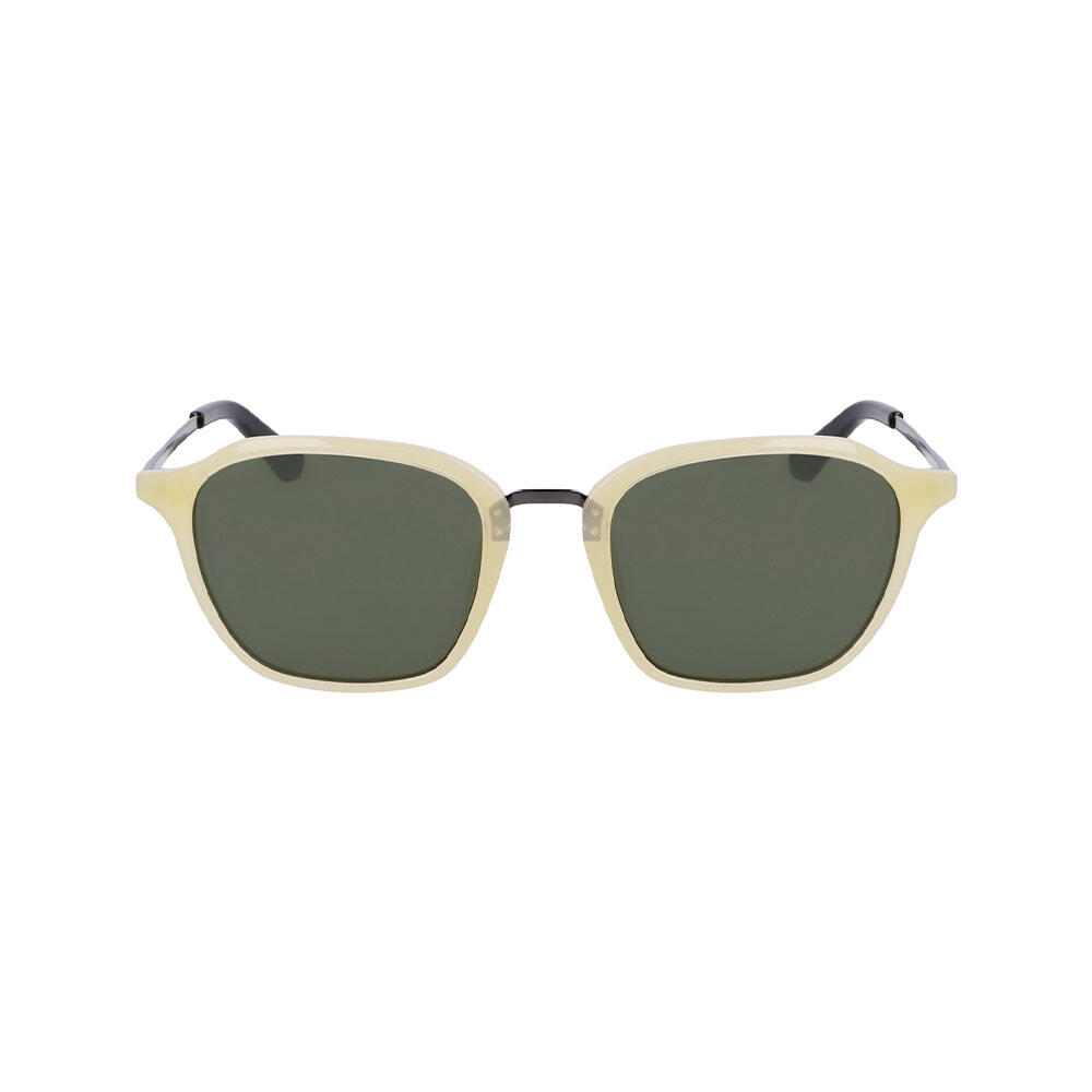 FALLON Gafas de sol unisex - Shiny Cream/Lumalens G15 Green 2/4
