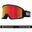 DX3 OTG Lunettes De Ski Unisexes - Black/LL Red Ion