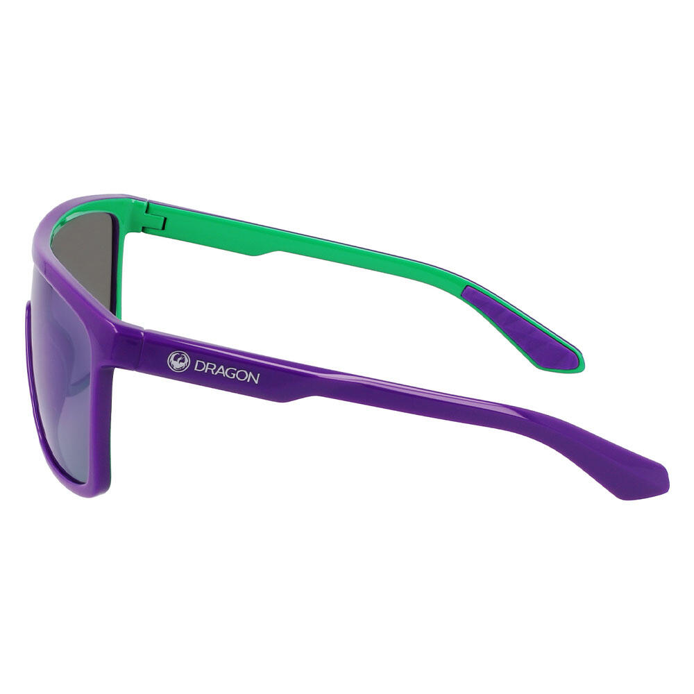 MOMENTUM Unisex Sunglasses - Grape/Dew/Lumalens Green Ionized 3/4