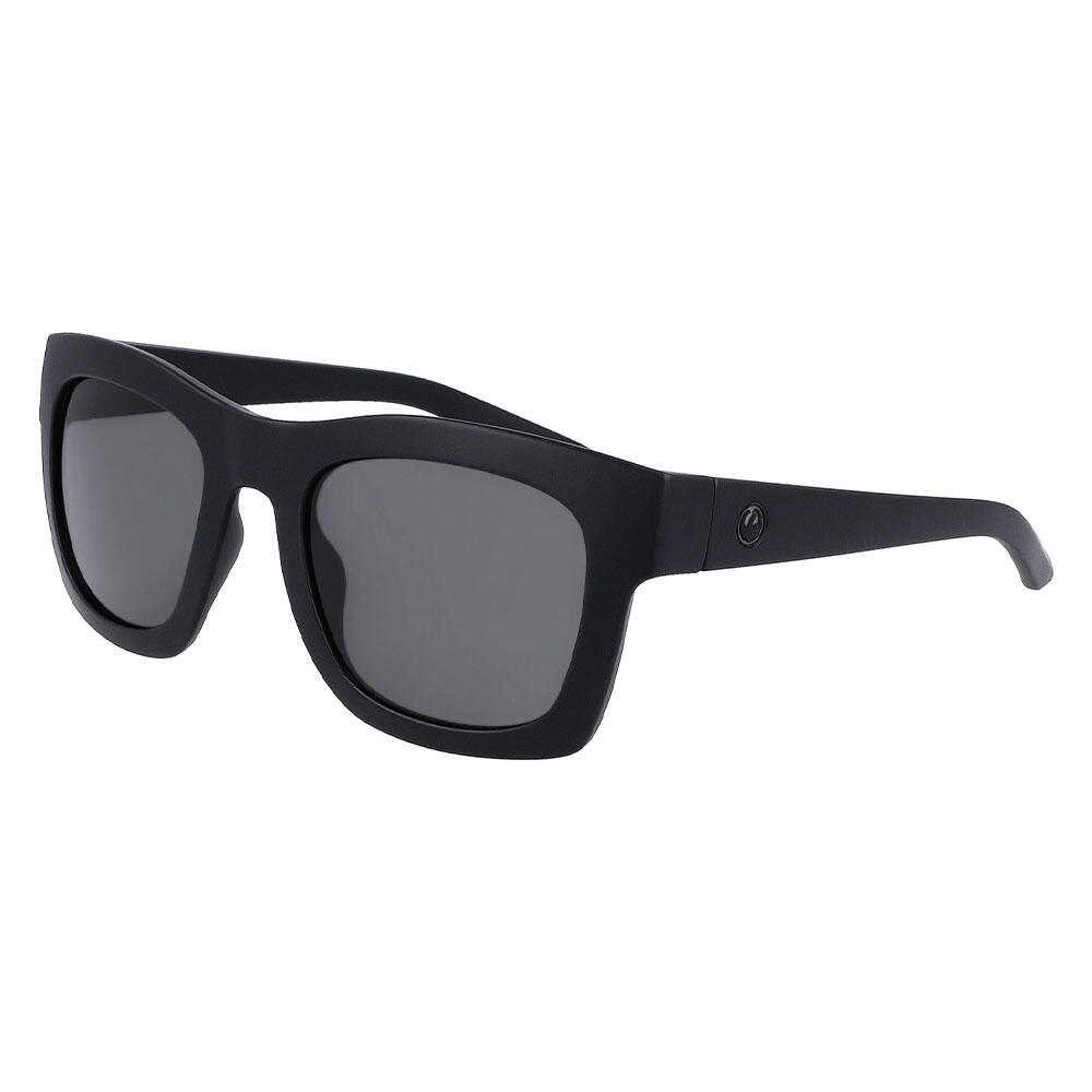WAVERLY Womens Sunglasses Matte Black H2O/Polarized Lumalens Smoke