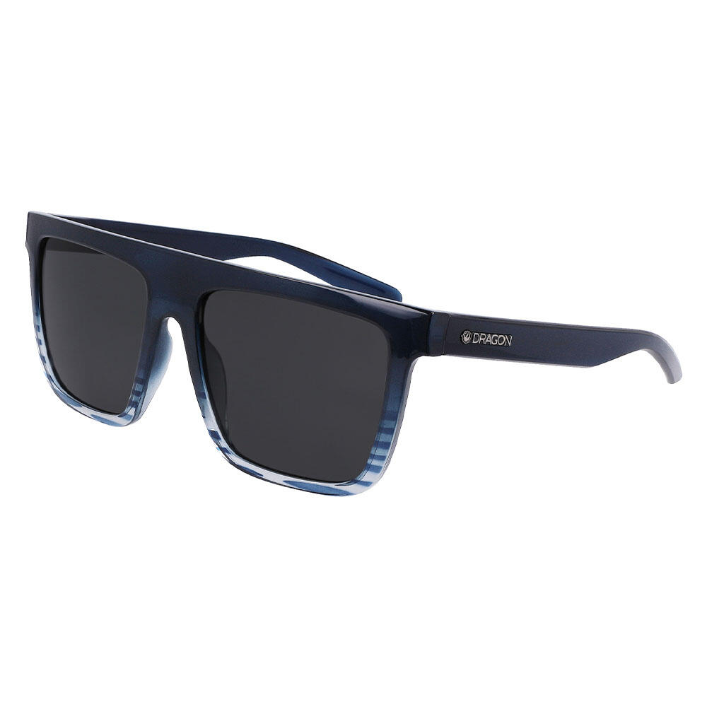 Dragon - Tempest Lunettes De Soleil Pour Femmes - Shadow Gradient/lumalens Smoke - Lunettes De Soleil - Bleu|gris - Taille Unique - Decathlon