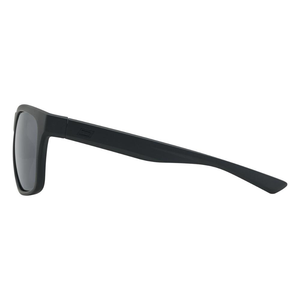 KOOKY Unisex Sunglasses - Satin Black/Polarized Grey 3/4