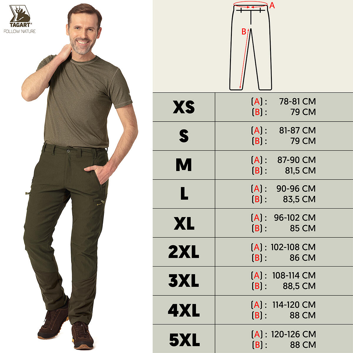 Pantalon de chasse pour homme Tagart Starbak, respirant et séchant rapidement 2/5