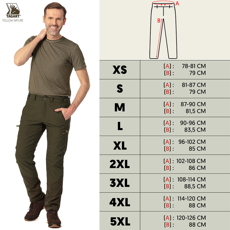 Pantalon de chasse pour homme Tagart Starbak, respirant et séchant rapidement