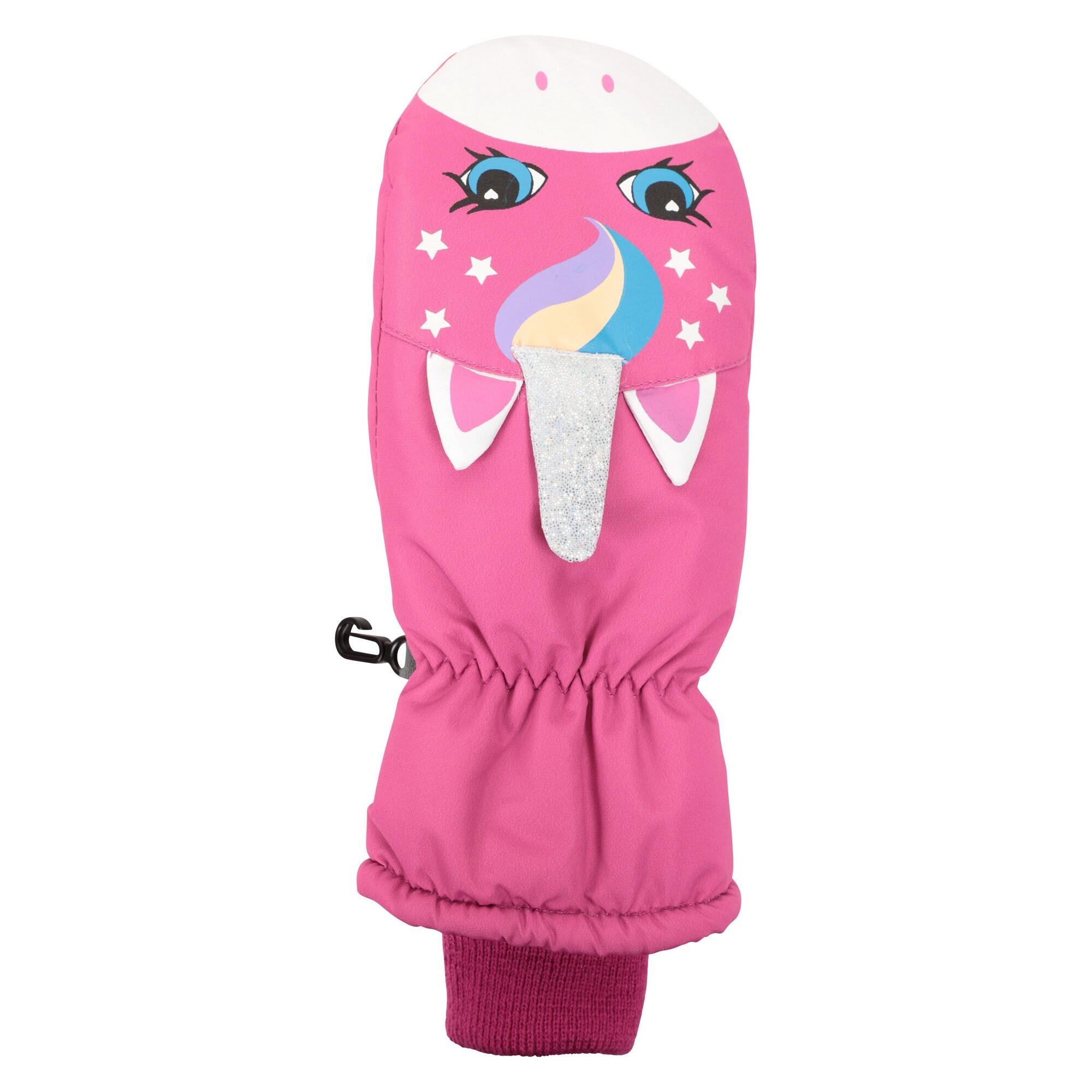 Mountain Warehouse Girls Critter Unicorn Ski Mittens