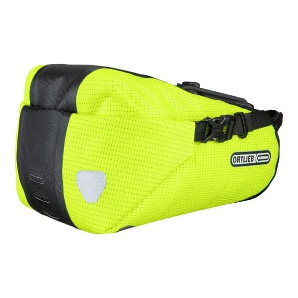 Ortlieb Saddle-Bag Two High Visibility Seat Pack 4L - Neon Yellow/Black