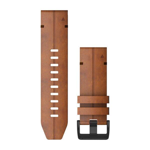 Garmin fenix 6X 26mm QuickFit Chestnut Leather Band