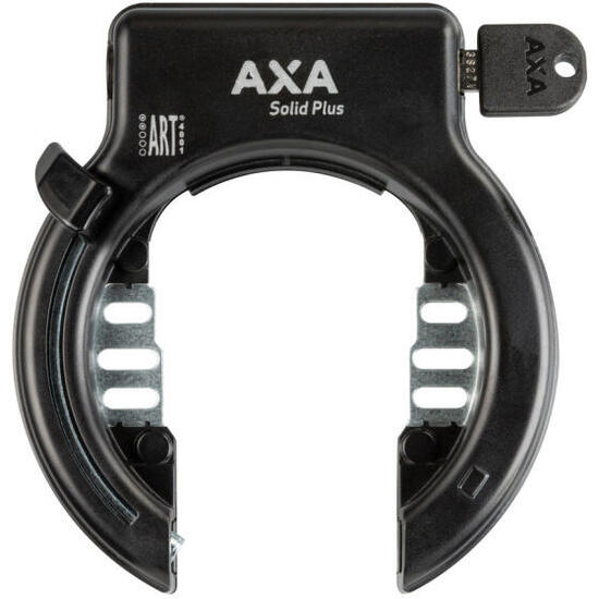 AXA Serrure de Sécurité Solid Plus Fixation de Garde-Boue Noir
