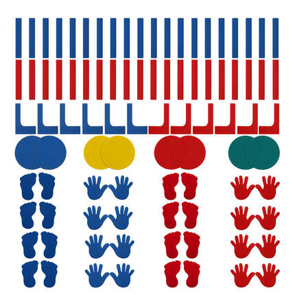 Bodenmarkierungs-Set Basic plus Leichtathletik Unisex