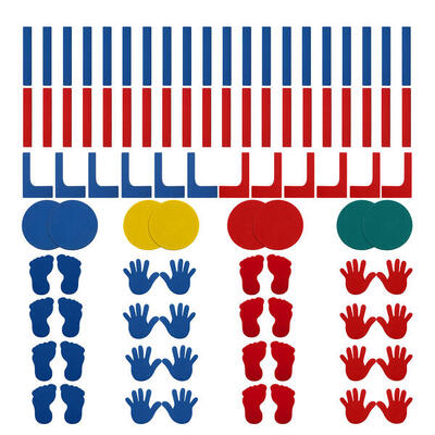 Bodenmarkierungs-Set Basic plus Leichtathletik Unisex
