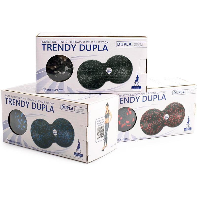 Palla massaggiante Trendy Dupla dura nero-blu 4/4
