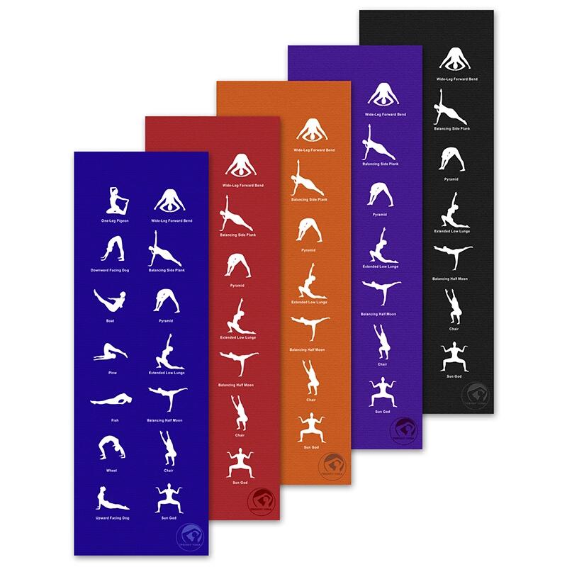 Tappetino yoga Trendy Home 180x60x0,5 cm blu. 2/2