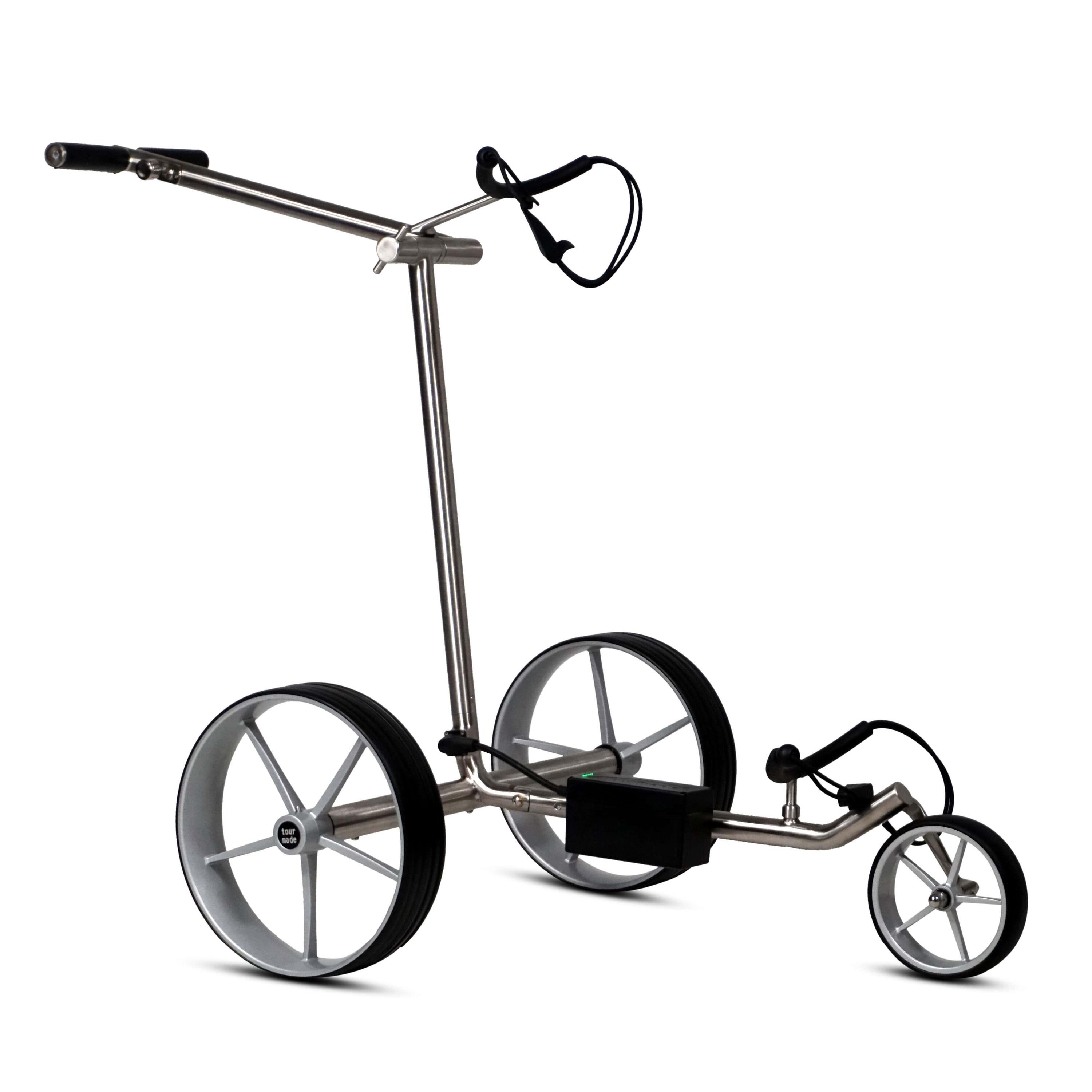 HAICADDY Carrello da golf elettrico Tour Made Haicaddy® HC9 con telaio spazzolato