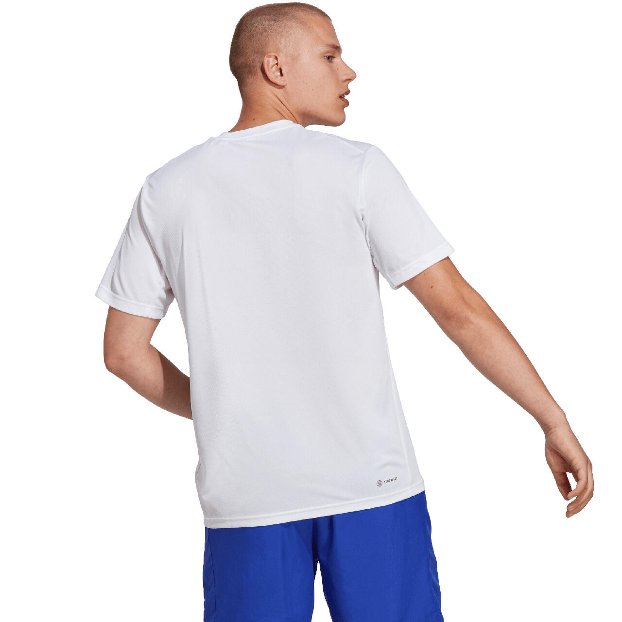 T-shirt pour homme Adidas Tr es Blanc. 2/7