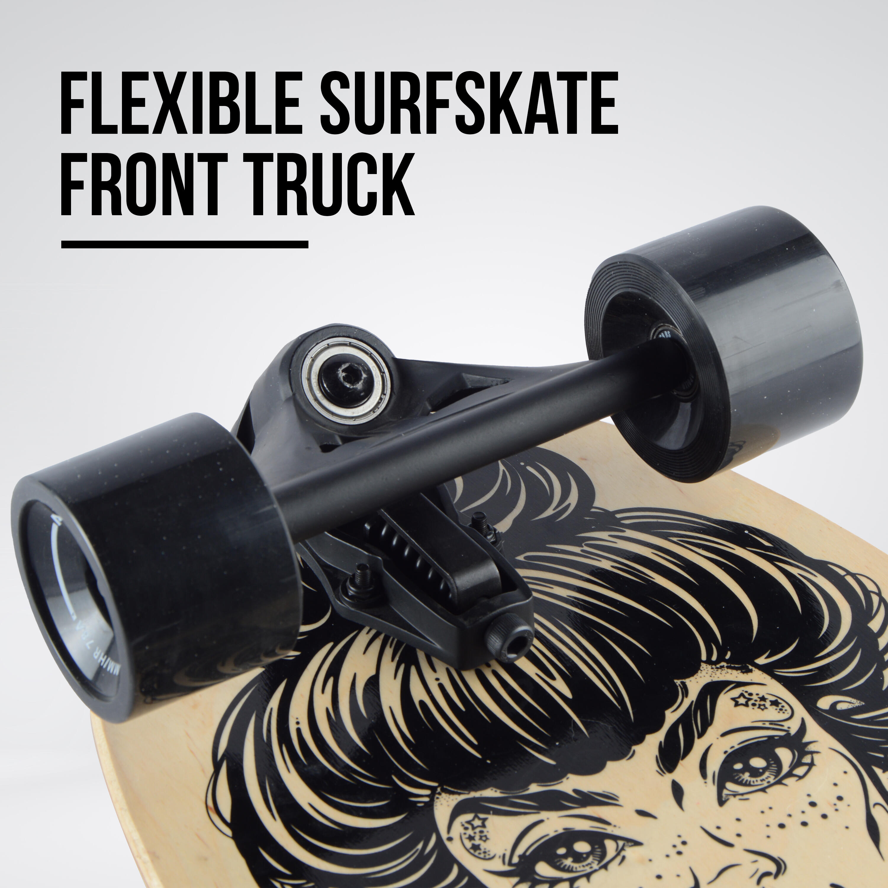 Skateboard Cruiser Compact pour Adultes et Enfants 3/6