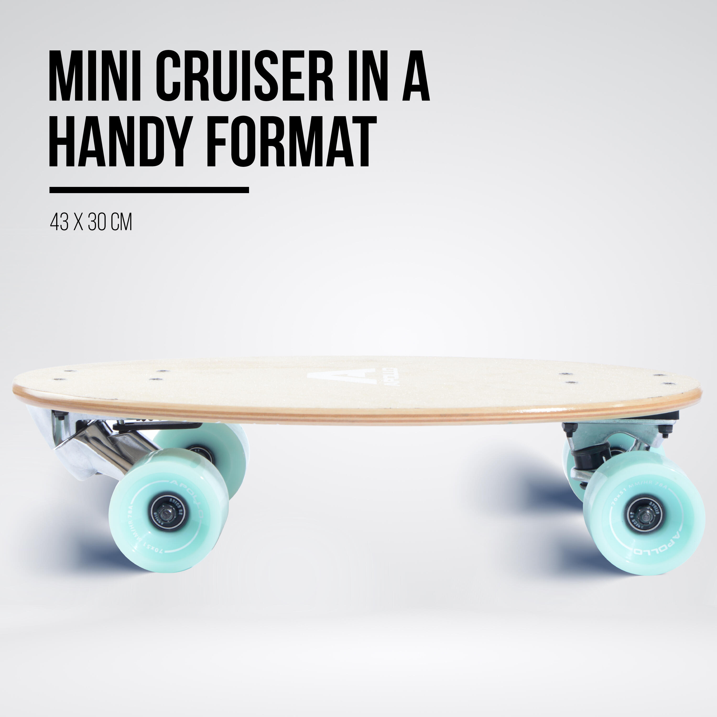 Mini-Longboard voor Woon-Werkverkeer | Compact en Wendbaar 2/6