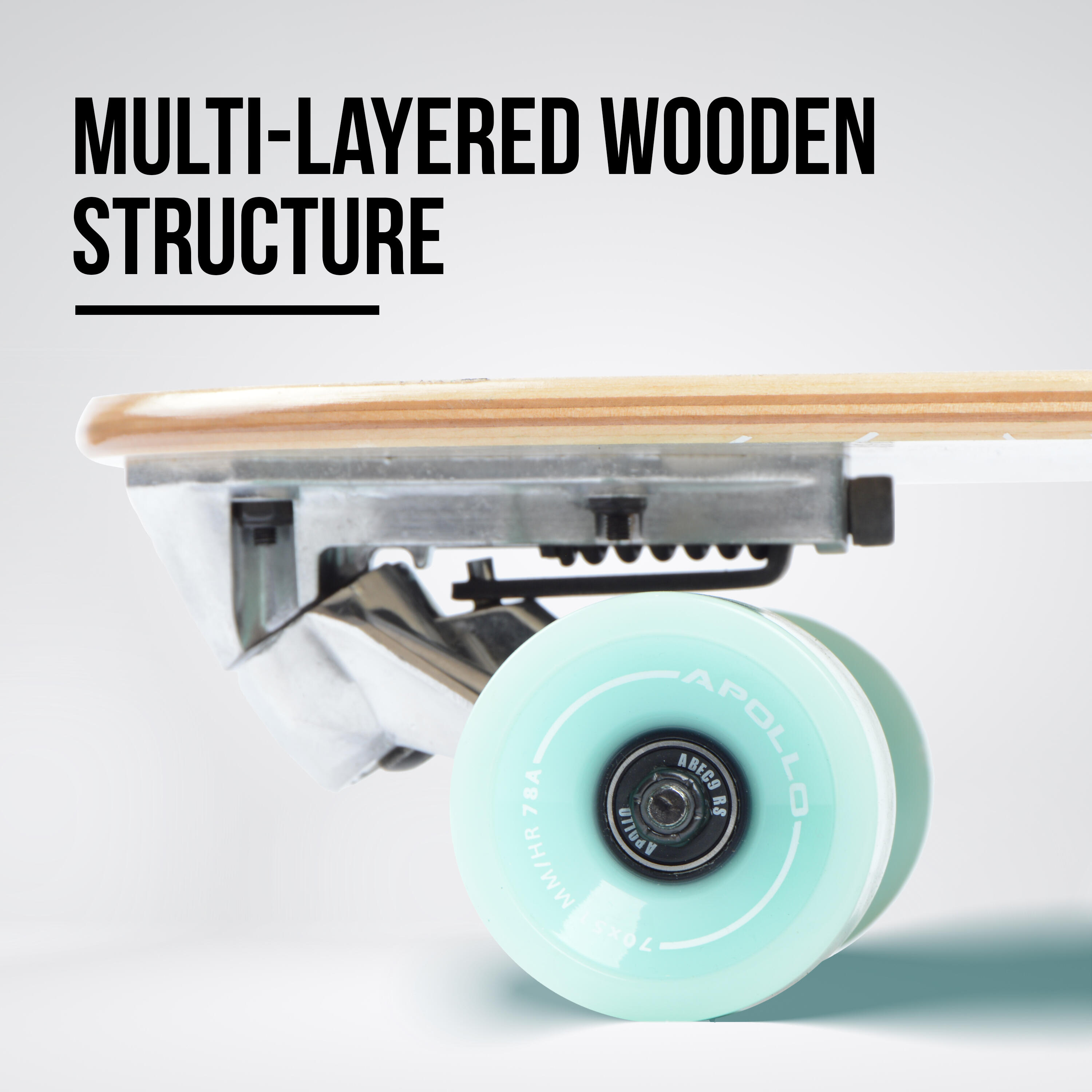 Mini-Longboard voor Woon-Werkverkeer | Compact en Wendbaar 4/6