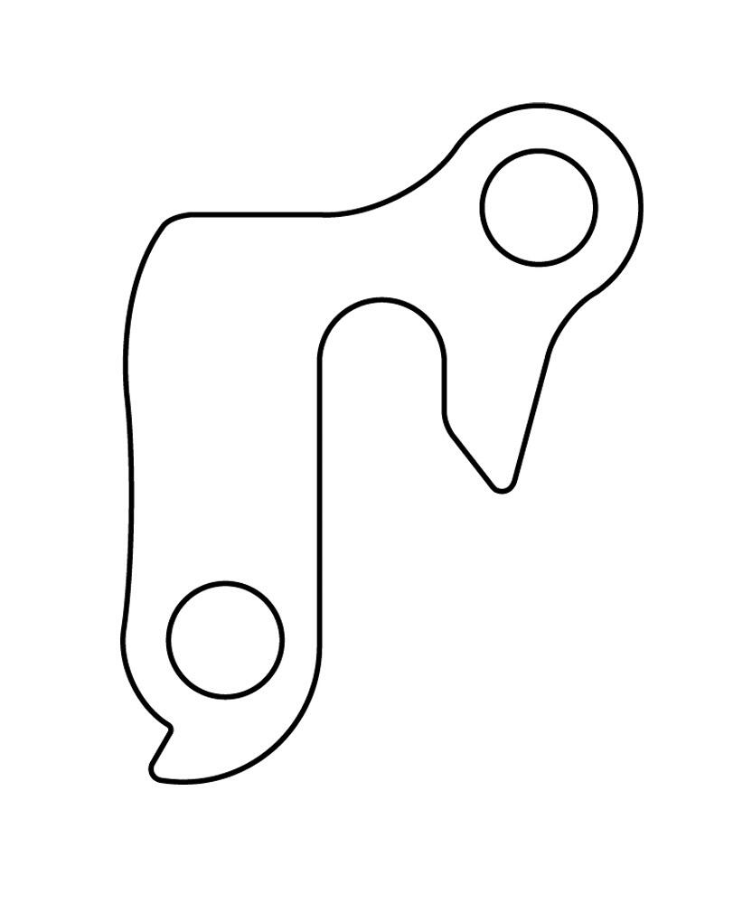 Union Derailleurpad GH-001 voor Diverse Merken 2/4