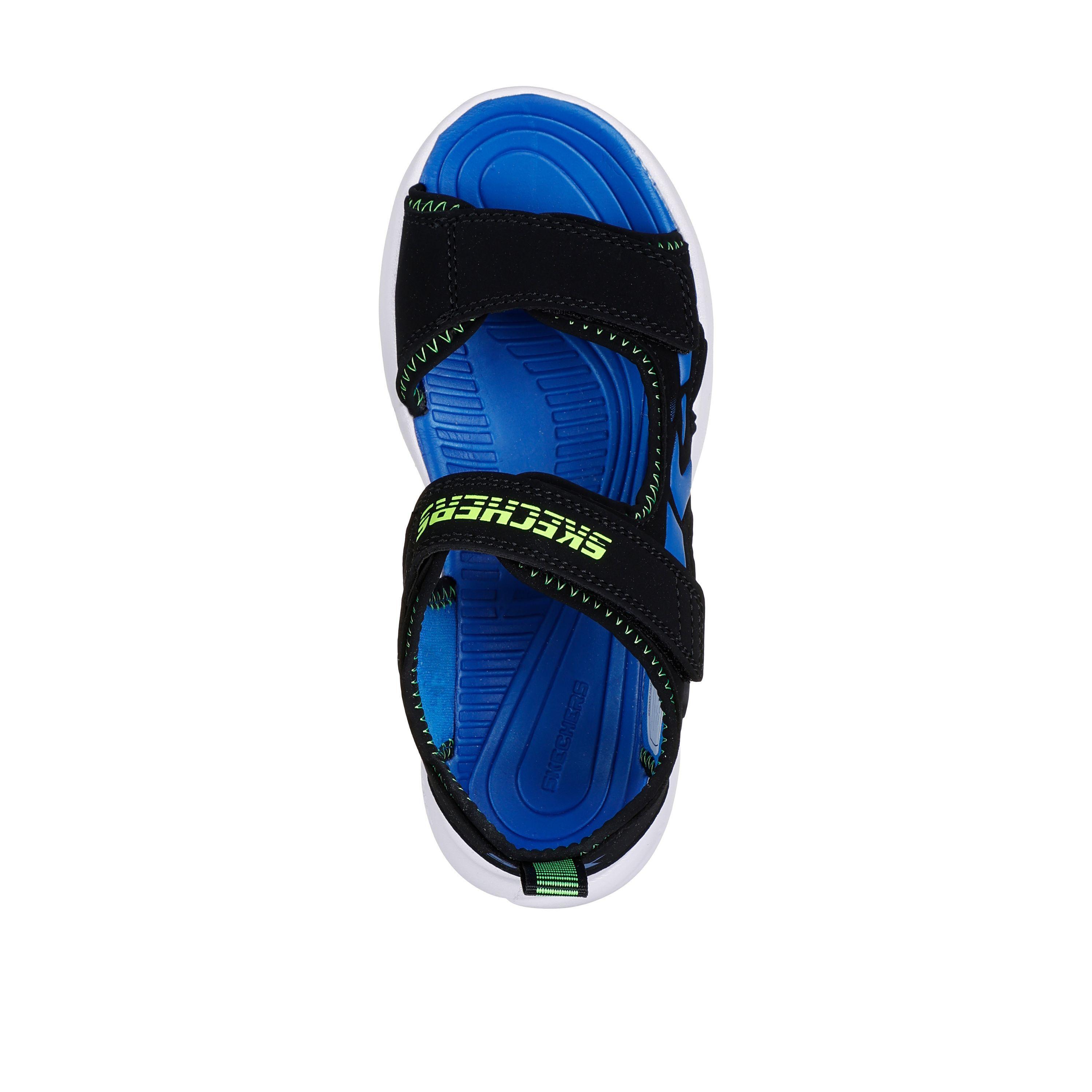 Sandálias Desportivas Menino Skechers 406513L_BBLM Pretas com Fecho Adesivo 3/4