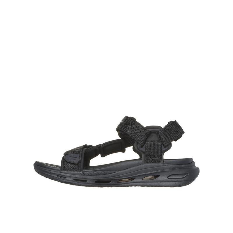 Sandalias Deportivas Hombre Skechers 210547_BBK Negras con Cierre Adherente