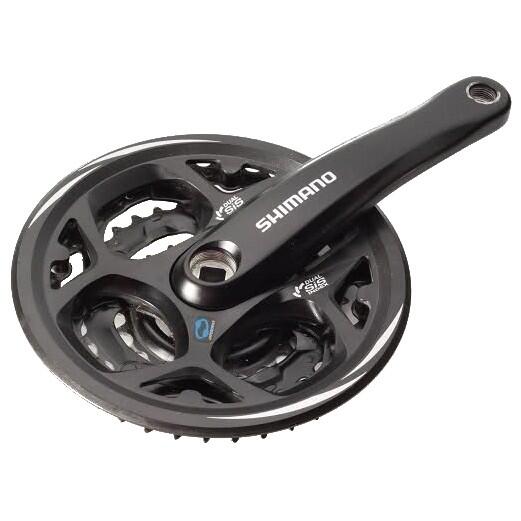 Shimano 42/32/22 Guarnitura Altus nera