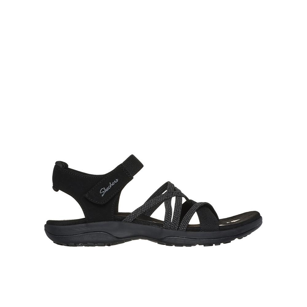 SKECHERS Sandálias Skechers Mulher Reggae Slim - Meadow Grazer Pretas