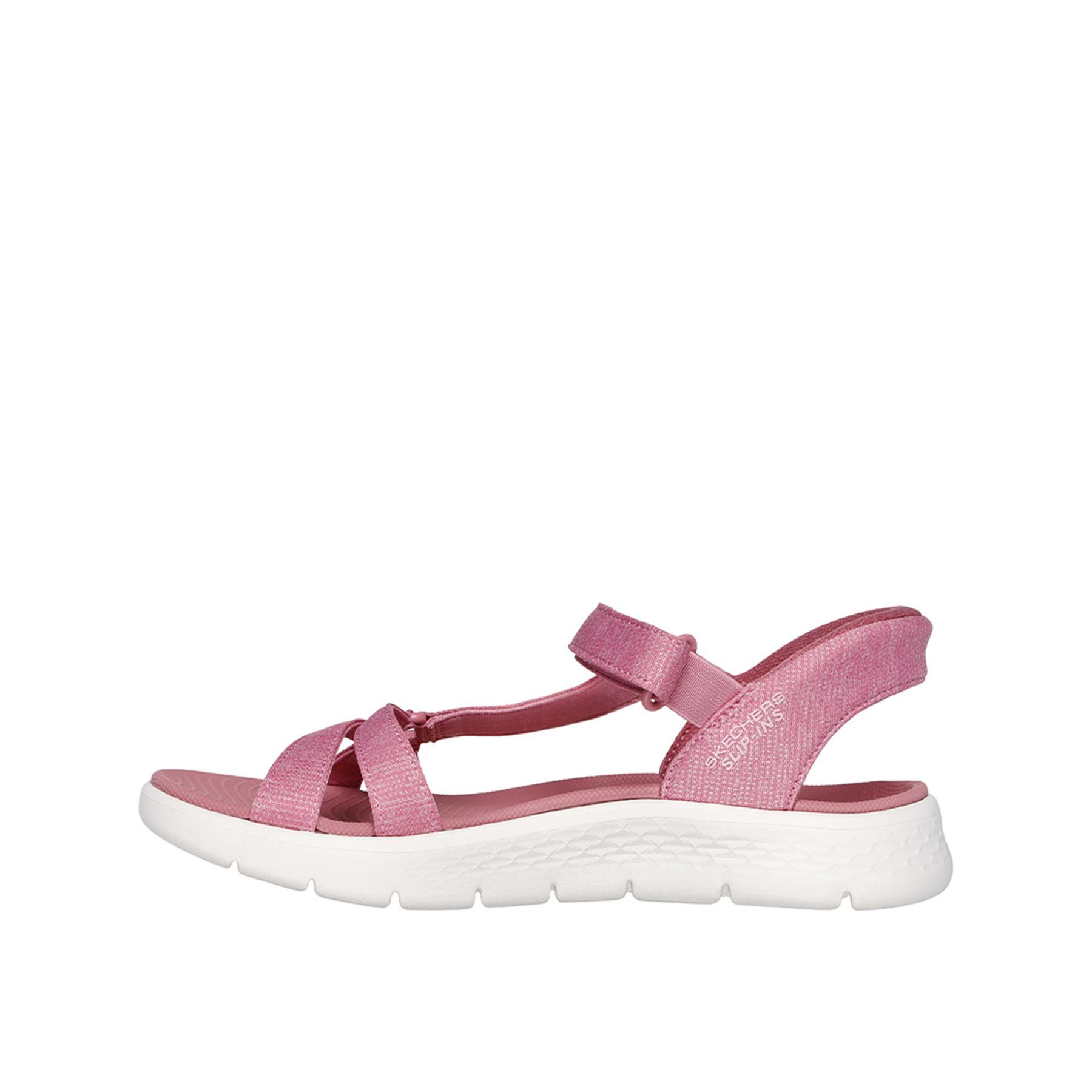 SANDALE FEMME Skechers Slip-ins Go Walk Flex Sandal - Illumin VIOLET 3/5