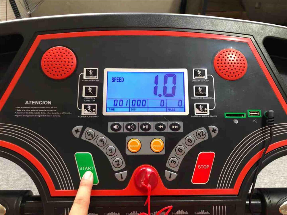 Cinta de Correr 2 HP con Inclinación Automática y Plegable 4/4
