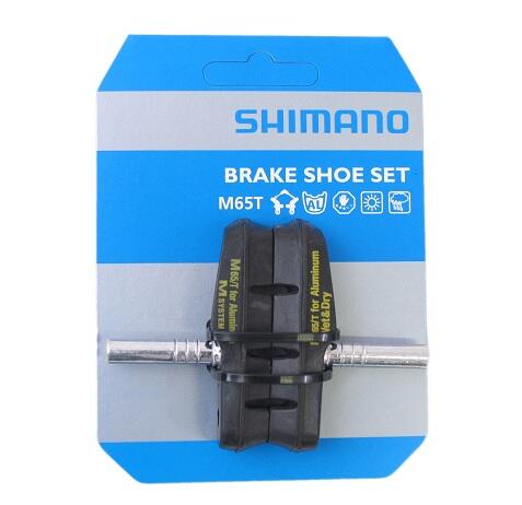 Shimano M65T Bremsschuh-Satz für Cantileverbremsen - zuverlässige Bremsleistu... 2/2