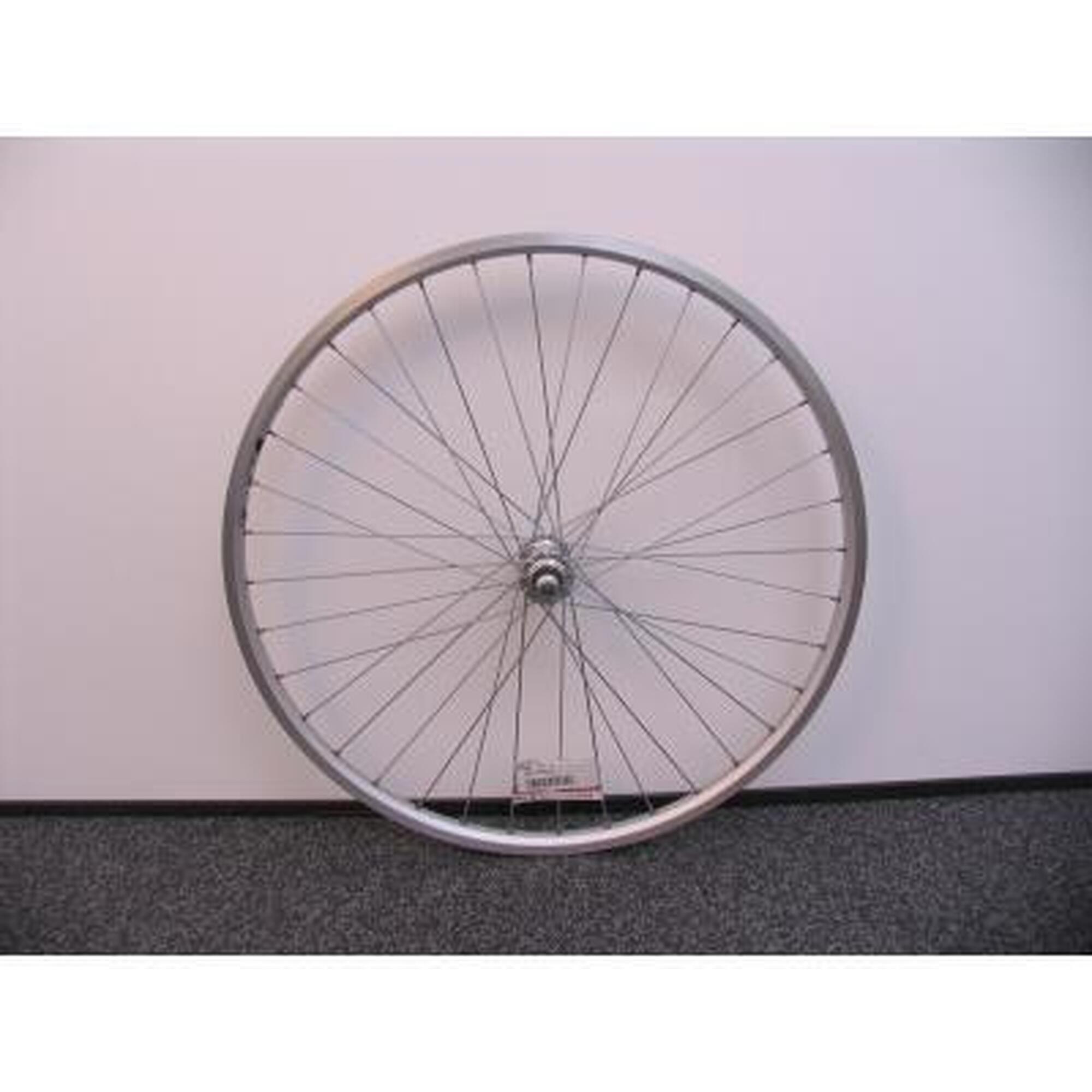 Roue avant 26 x 1,75" VTT ZAC19 jante aluminium moyeu argent