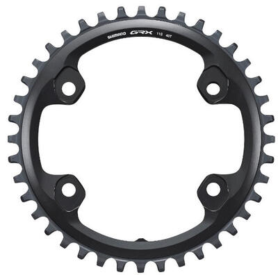 Shimano grx fc-rx810-1 kettingblad 40t voor optimale prestaties