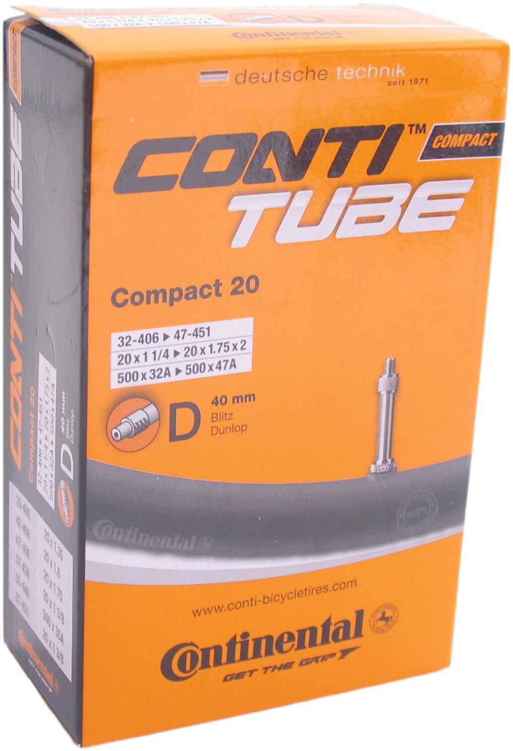 Continental Innenrohr 20 Zoll DV7 Kompakt - 40 mm Ventil 3/3