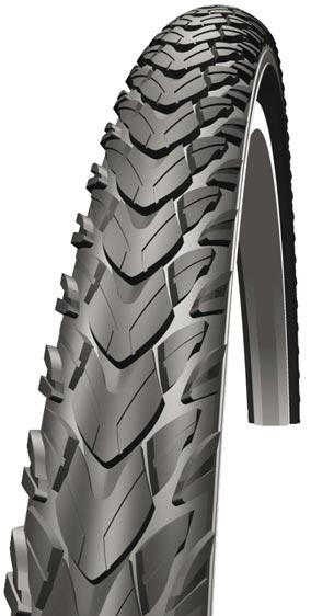 SCHWALBE Copertone Schwalbe Marathon Mondial Evo DD 28 x 1.75 (47-622) nero riflettente.