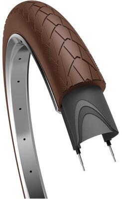 Buitenband mambo 28 x 2.00"/ 50-622 mm - donkerbruin met reflectie