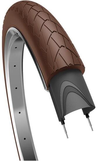 Buitenband Mambo 28 x 2.00"/ 50-622 mm - donkerbruin met reflectie