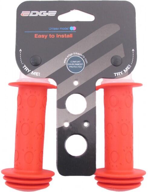 Edge Kiddy manopole per bici bambino 96 mm rosso. 2/3