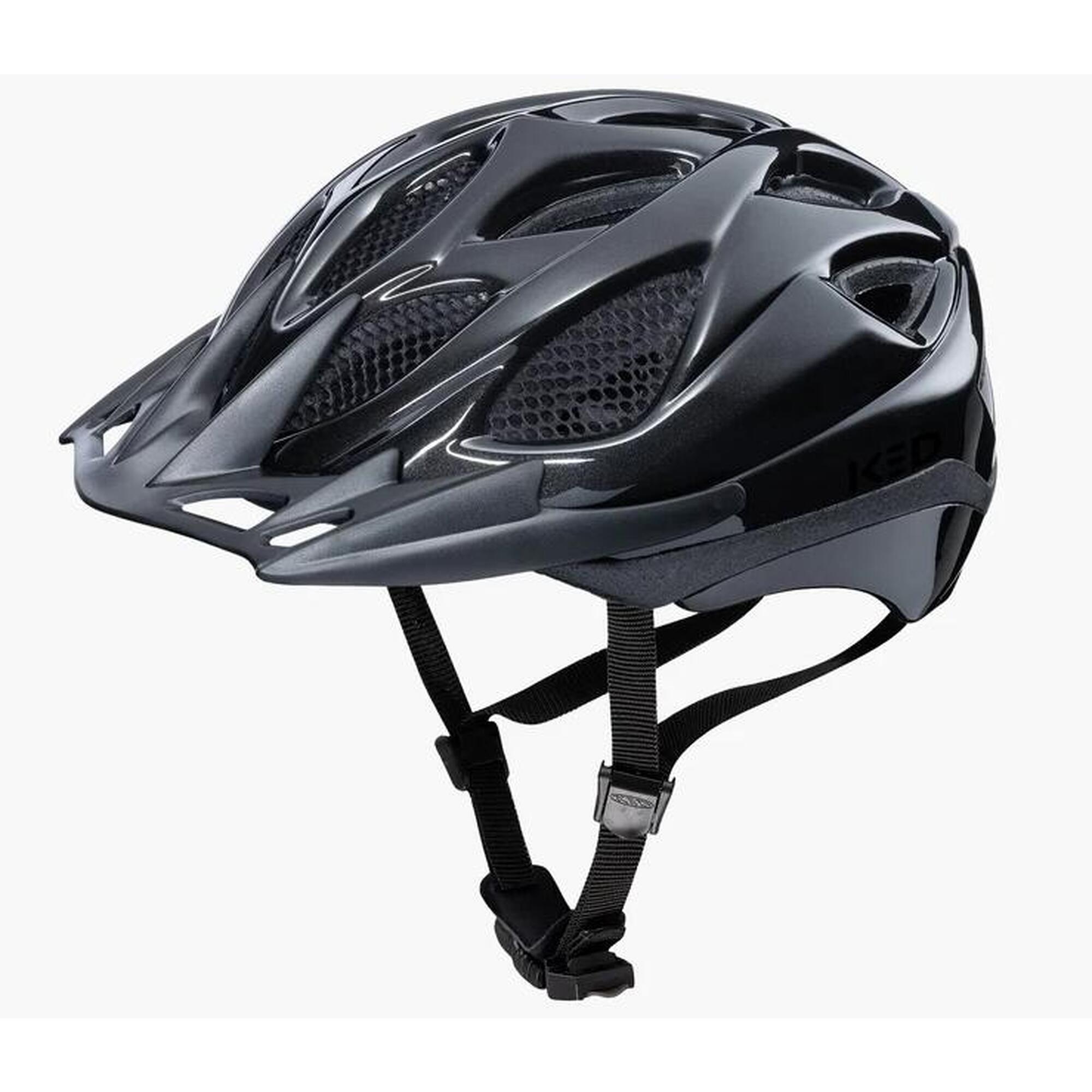 KED Casco da bicicletta TRONUS, nero