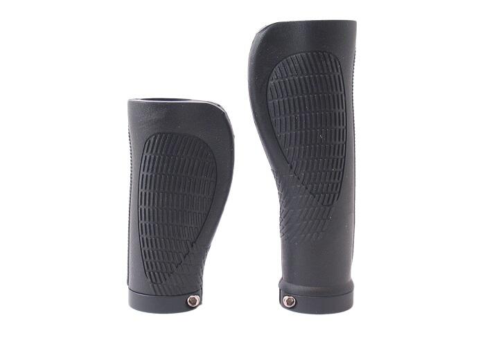 UNION Ergonomische Union ErgoLock 128 95mm Zwarte Fietshandgreep