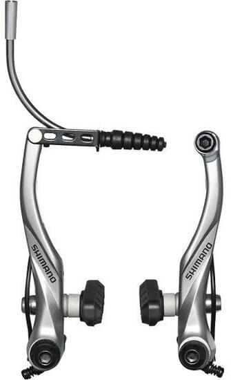 Shimano Alivio T4000 V-Brake posteriore argento