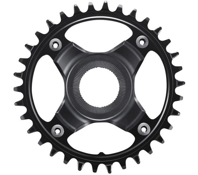 Plateau disque de vélo 12 vitesses Shimano SM-CRE80-12-B 2/2