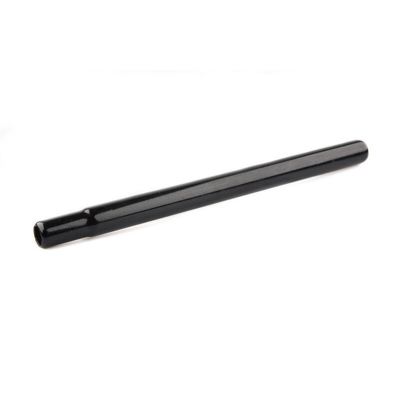 Poste de Selle Élégant Ø25,0 x 350mm - Chromé Noir